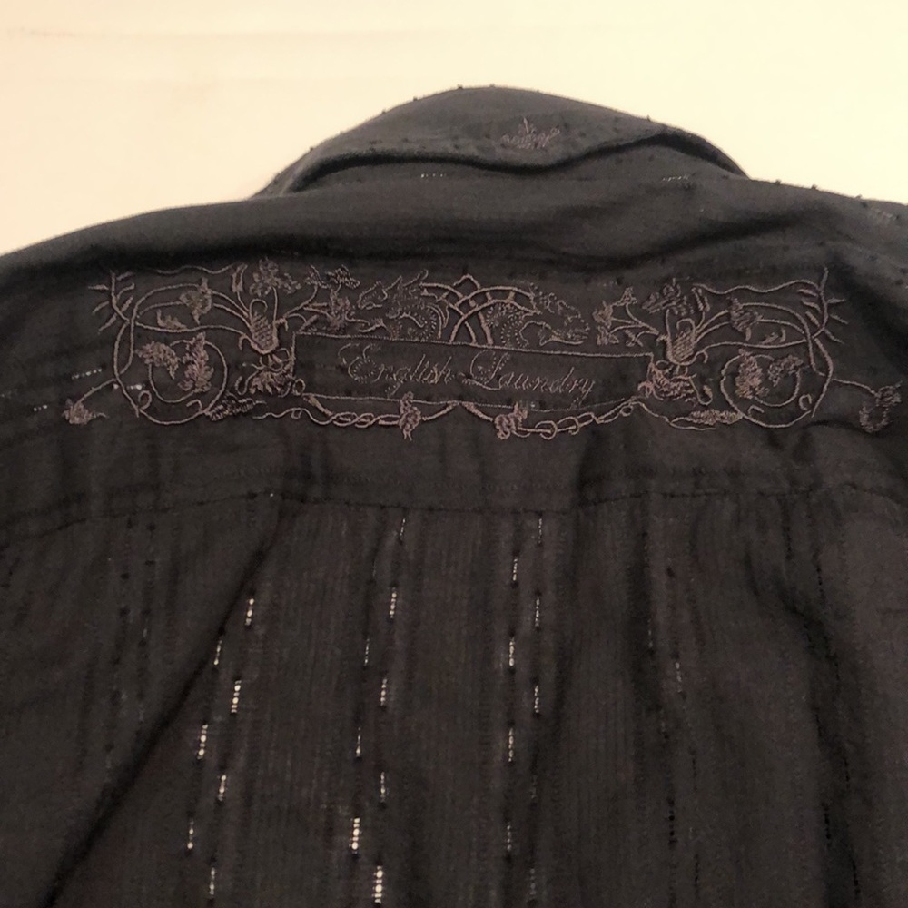 Super Cool Designer Button Down - image 5